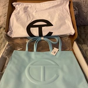 Telfar Shopping (Shopper) Bag -Large - Pool Blue